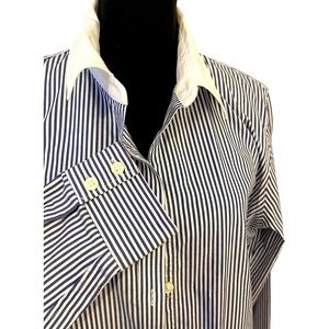 Banana Republic non-iron fitted blouse, Size 14